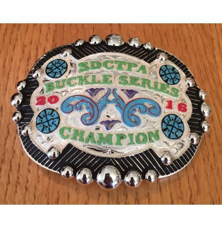 Custom Buckle #68 — Dale Chavez Saddlery